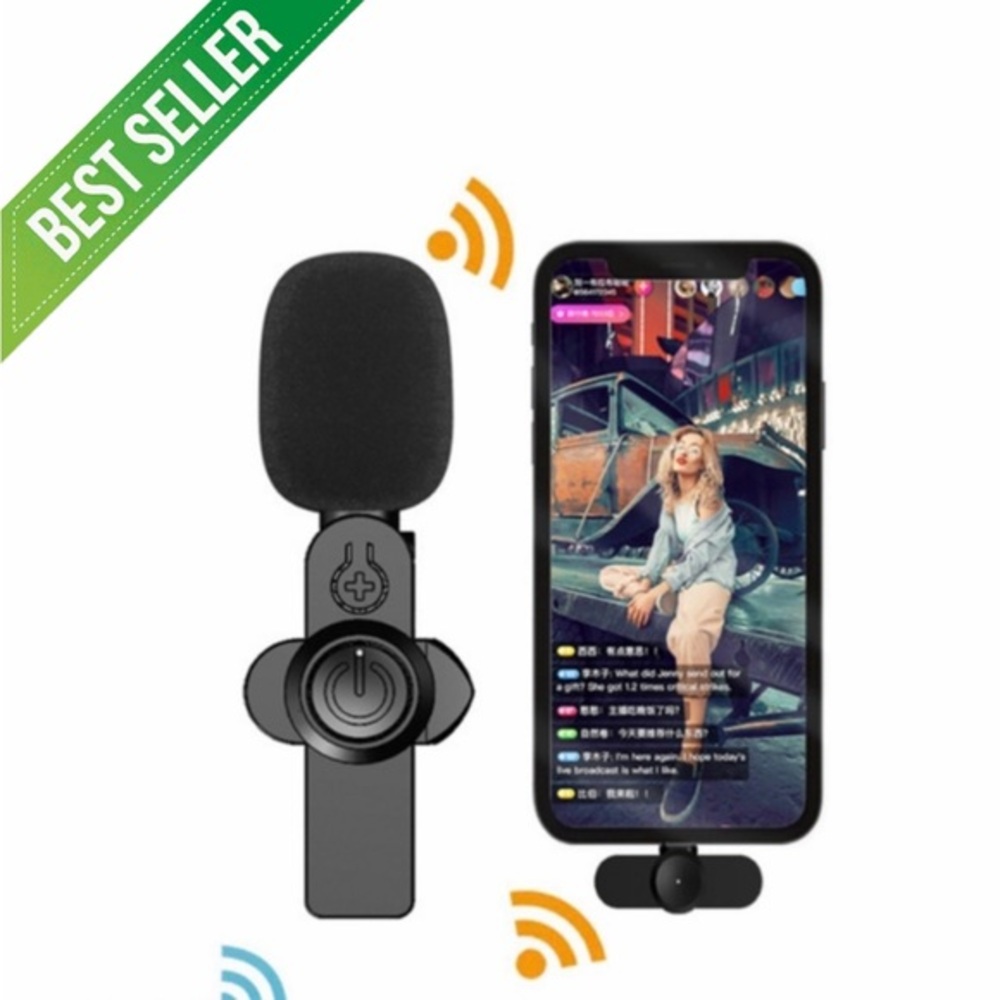 β οΈNWTβ οΈ Portable Microphone Durable MIC 2.4GHz Wireless Mic Blogger Must have